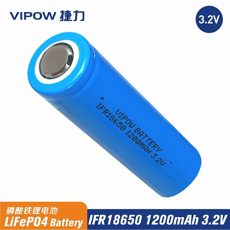 磷酸铁锂电池 IFR18650 1200mAh 3.2V