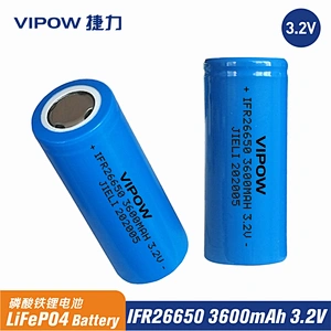 LiFePO4 Battery IFR26650 3600mAh 3.2V