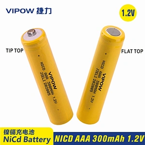 NICD Battery AAA 300mAh 1.2V