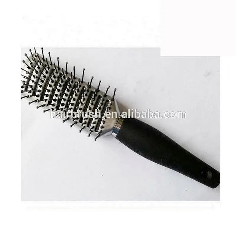 Professional design Plastic round easy clean vent hair brush
