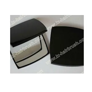 Double-sided folding square compact cosmetic mirror