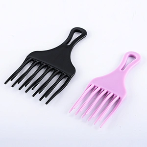 Plastic Afro hair combs