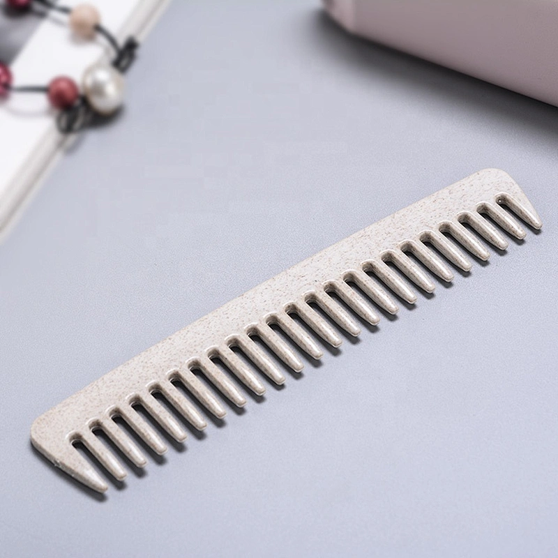 Plant degradable material hair comb household wide tooth comb personal care tangle teezer flat comb