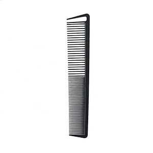 Antistatic carbon fiber barber comb  for salon custom carbon strong heat-resisting hair comb