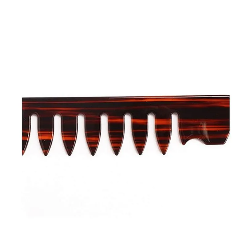 High quality widely use plastic grooming hair and beard comb
