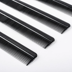 Heat-resistant hair brush detangling ABS plastic anti-static comb with any color available
