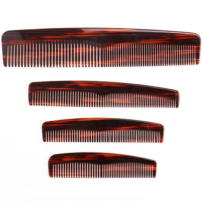 China best quality plastic cellulose acetate pocket comb