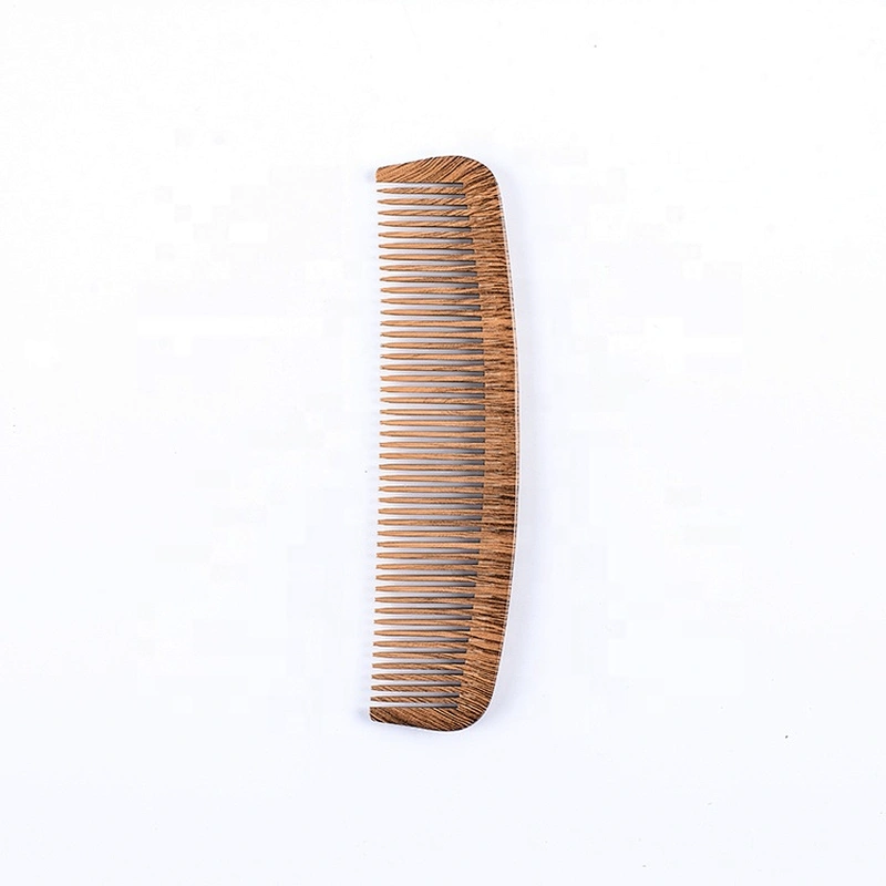 wood comb hair bamboo 100% natural wood razor like comb peach hair wood comb