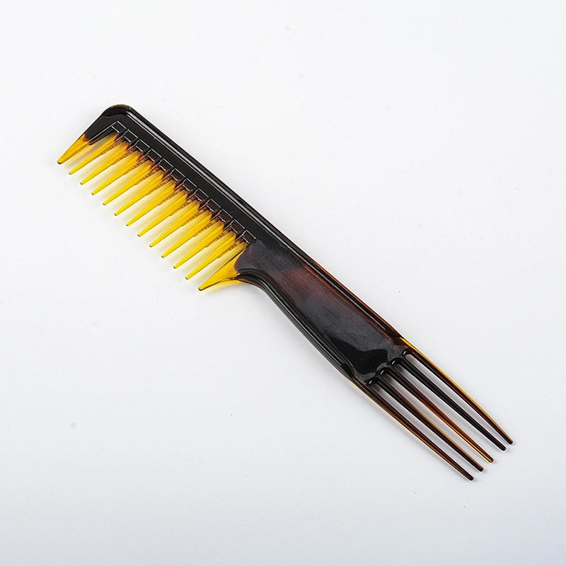 Hot sale 5 tooth carbon fiber hair teasing comb