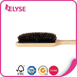Exquisite salon and home colorful pig hair brush