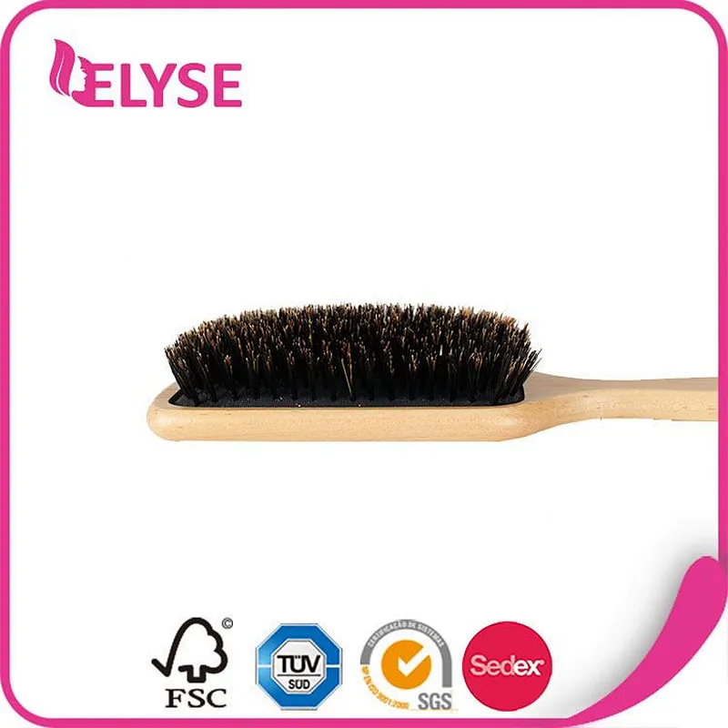 Exquisite salon and home colorful pig hair brush
