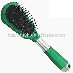 Rotating professional salon hair brush with negative ion