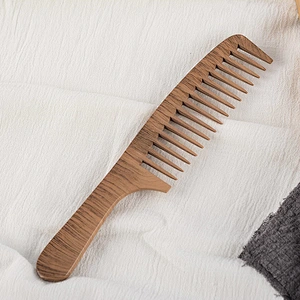 wooden baby hair brush and comb set custom wooden comb african wood comb natural