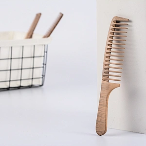 wooden baby hair brush and comb set custom wooden comb african wood comb natural