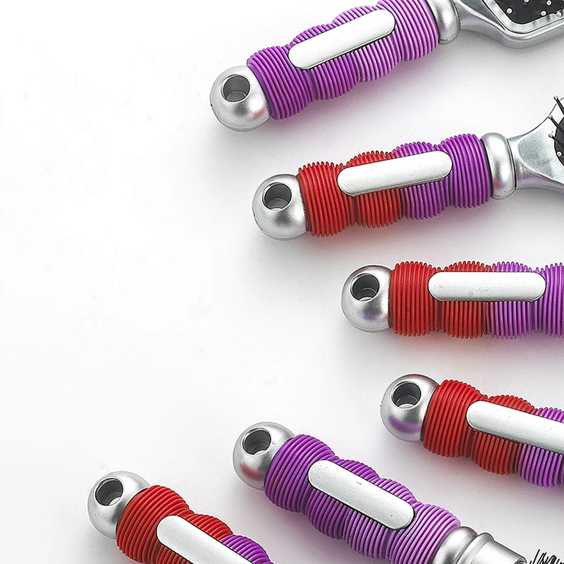 Customized various color massage hair brush paddle hair brush hair dryer companion ventilation brush