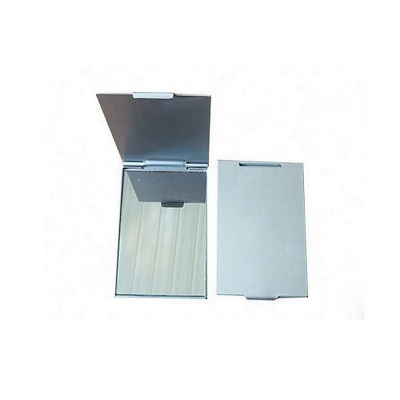 Compact pocket mirror square single folding mirror