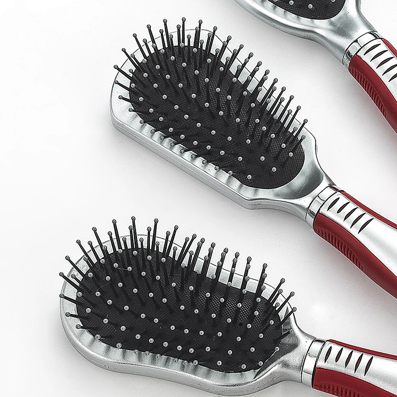 Factory customized hairdresser styling hair brush hair dryer ventilation brush massage brush