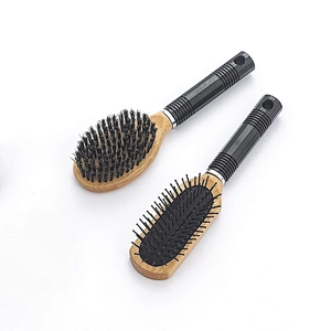 Factory Customized Plastic Handle Brush Massage Brush Styling Hair Brush Set