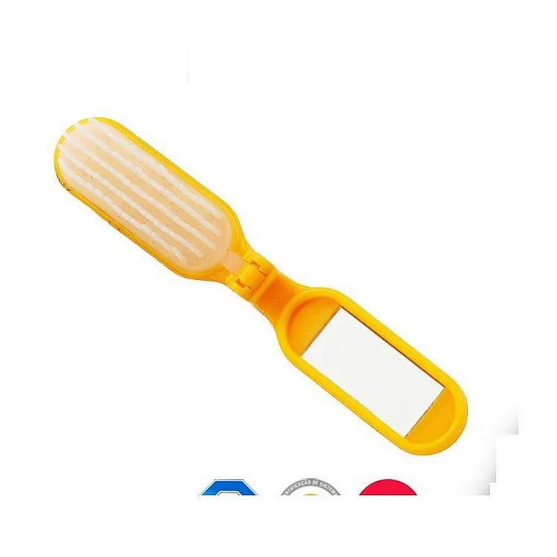 Eco-friendly design fashionable folding comb with mirror