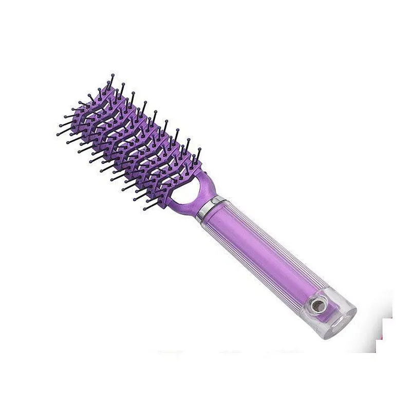 OEM available personalized easy clean hair brush