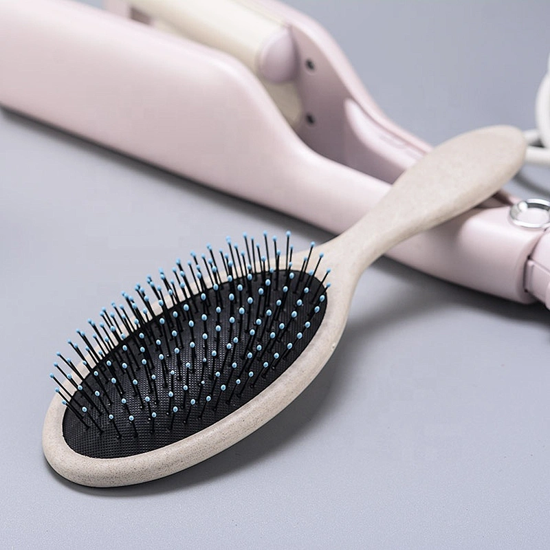 Plant degradable material detangling brush household scalp massager shampoo brush personal care hair brush