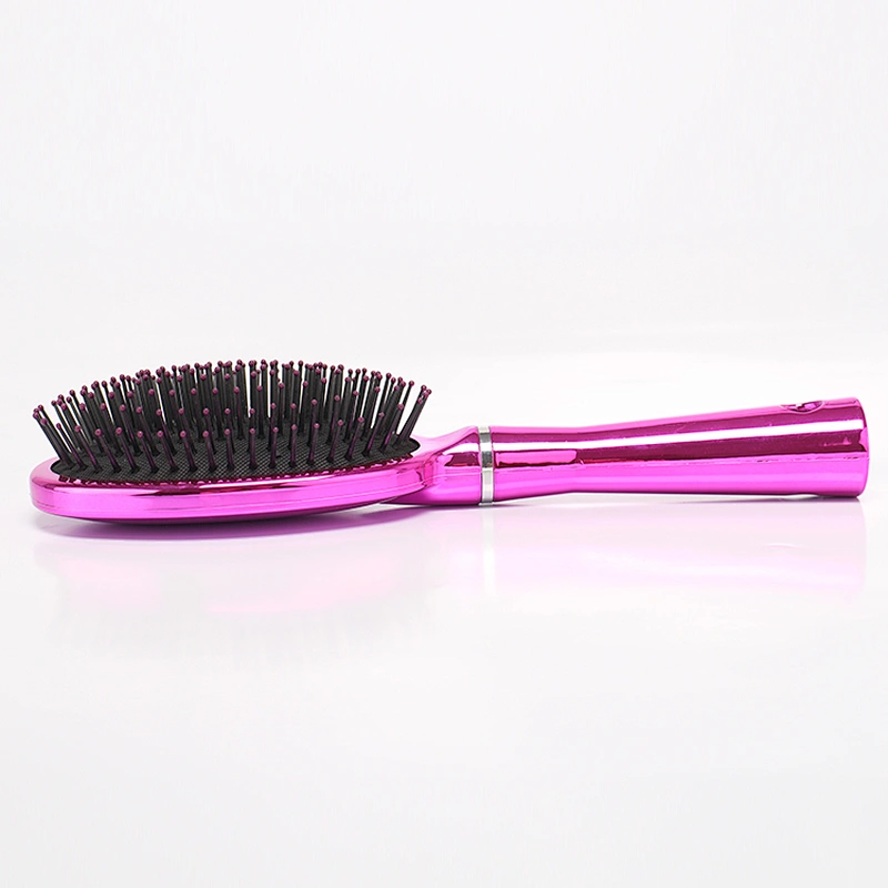 Special design beautiful plastic detangling hairbrush for wholesale