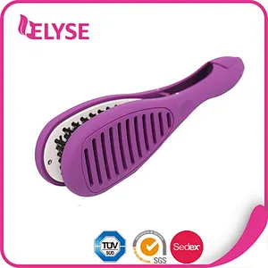 Colorful factory professional cordless hair straightener with comb