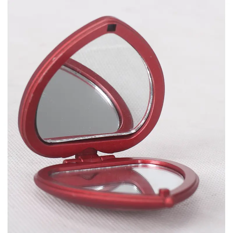 Folding personalized makeup mini private label compact custom led pocket mirror