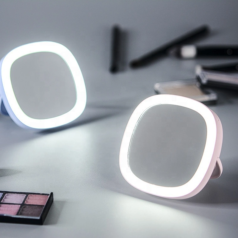 table led mirror portable mirror light led light makeup led mirror desk for home