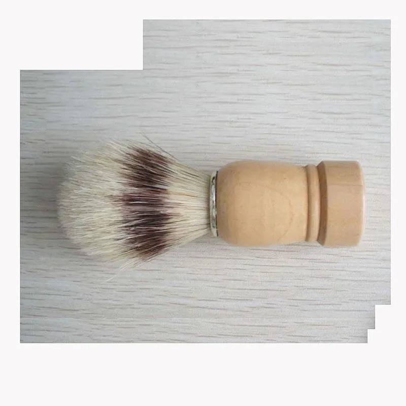 Professional hair brush wooden handle