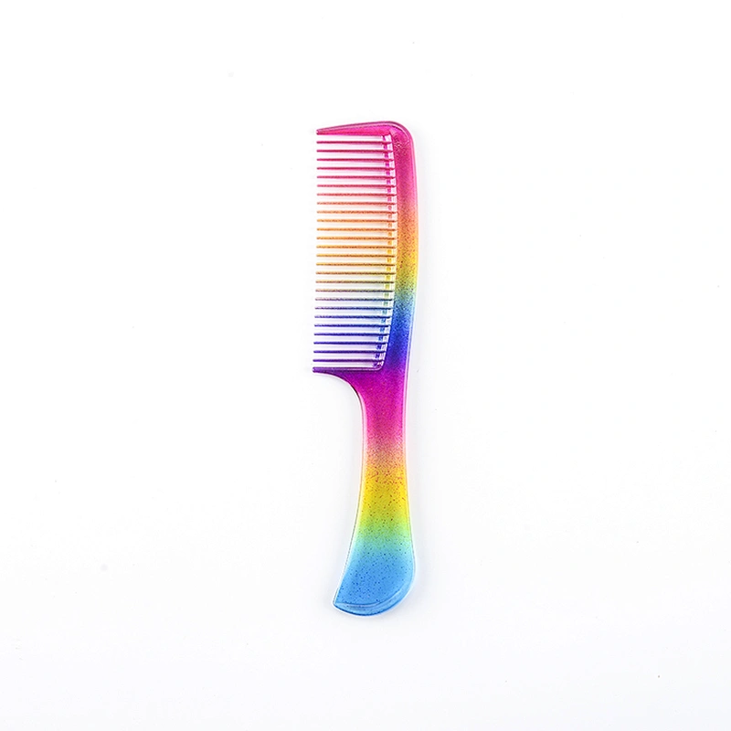 Professional supplier colorful combs with handle