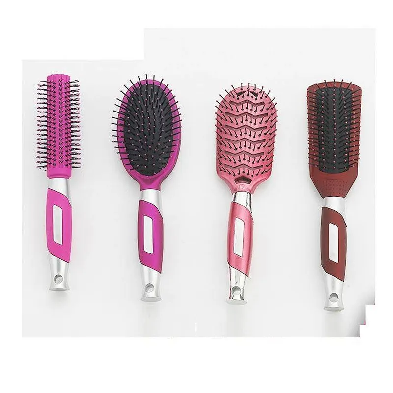 Plastic Paddle Boar Bristle Hair Brushes Wholesale