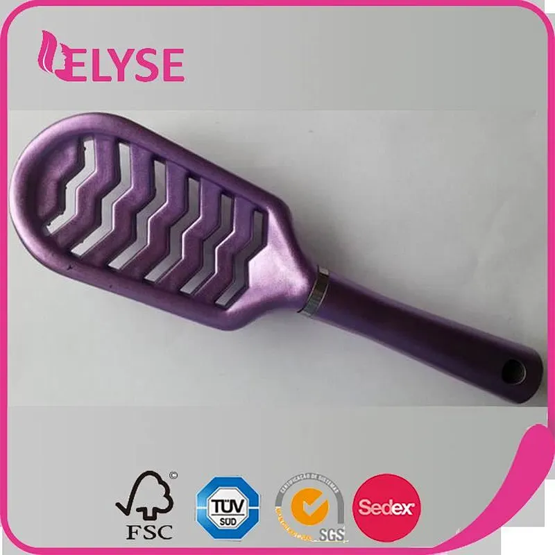 professional factory design plastic vent hair brush with nylon bristle