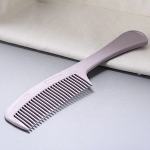 Plant degradable material personal care tangle teezer household wide tooth comb  detangle comb
