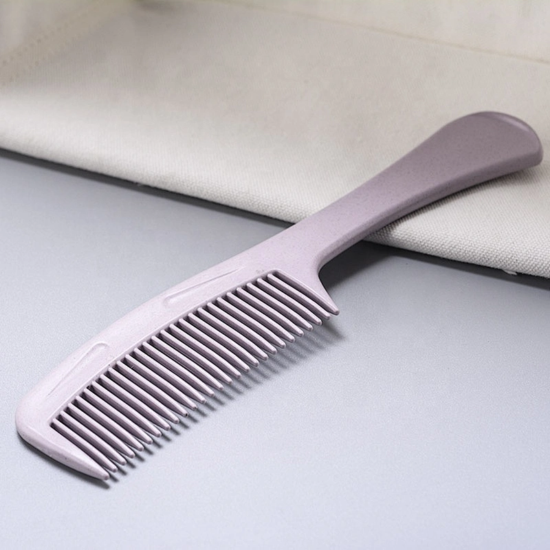 Plant degradable material personal care tangle teezer household wide tooth comb  detangle comb