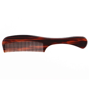 Popular and cheap cellulose acetate handmade hair comb