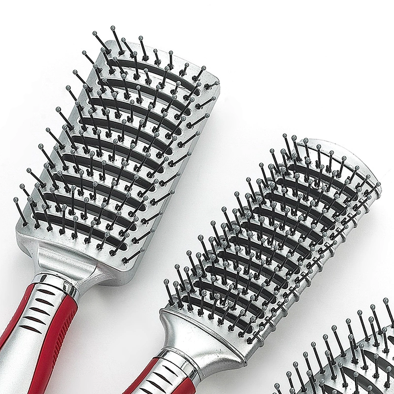 Factory customized hairdresser styling hair brush hair dryer ventilation brush massage brush