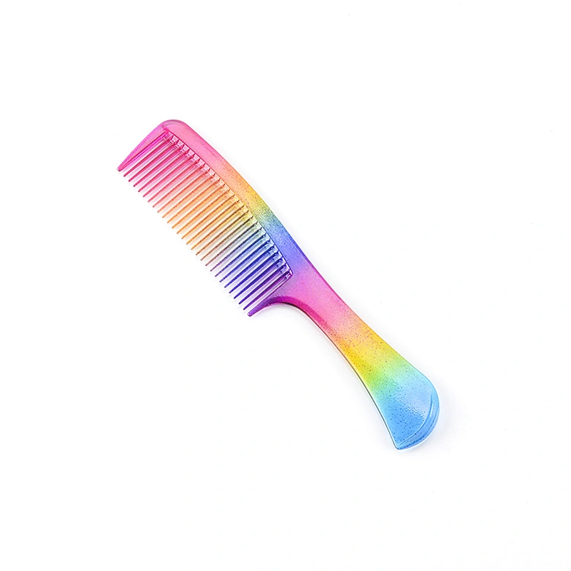 Professional supplier colorful combs with handle