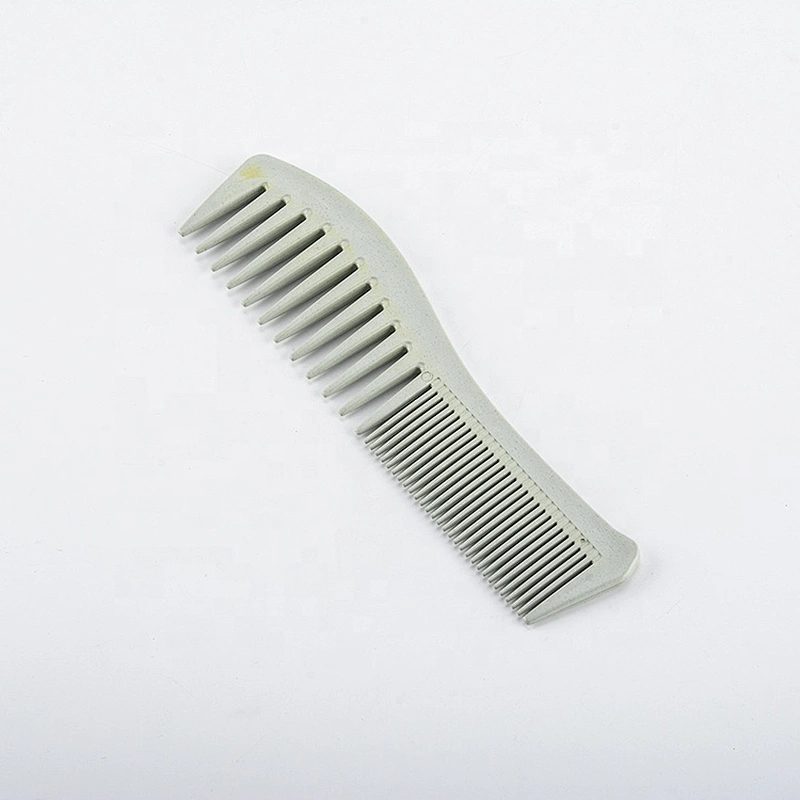 Personal care tangle teezer household wide tooth comb  plant degradable material flat comb curved hair comb