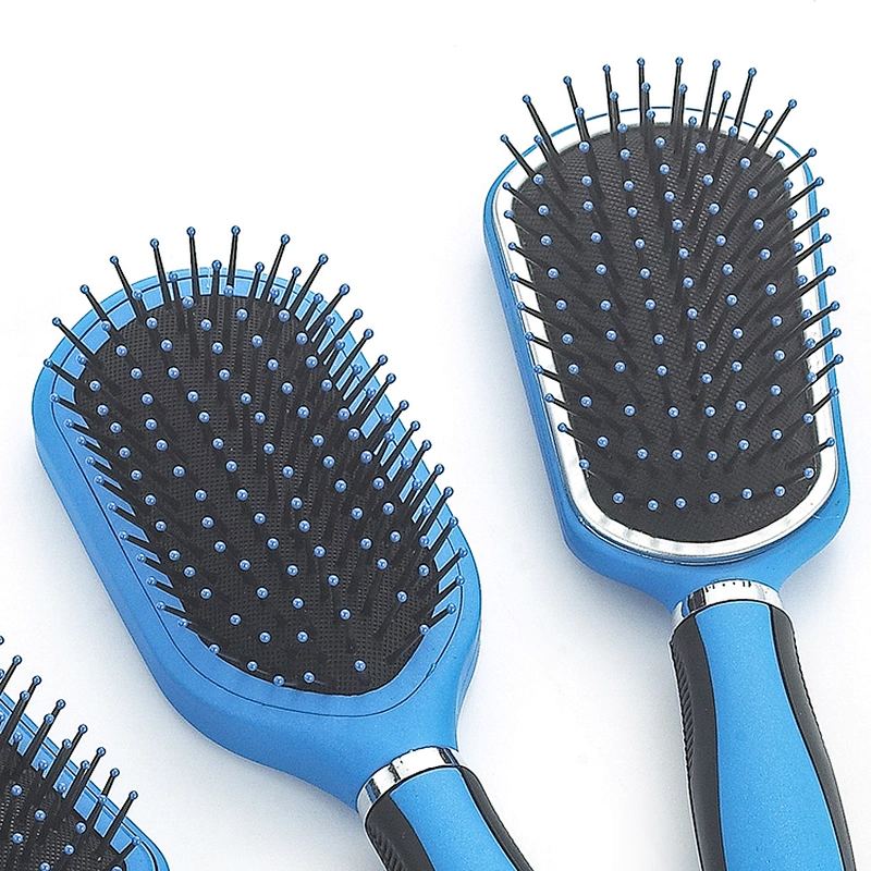 Professional hairdresser styling brush plastic hair round brush ventilation cushion brush