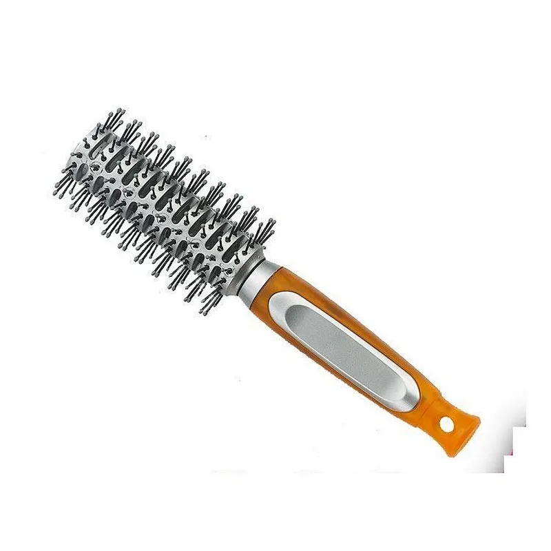 fashionable flexible hair straightener with brush