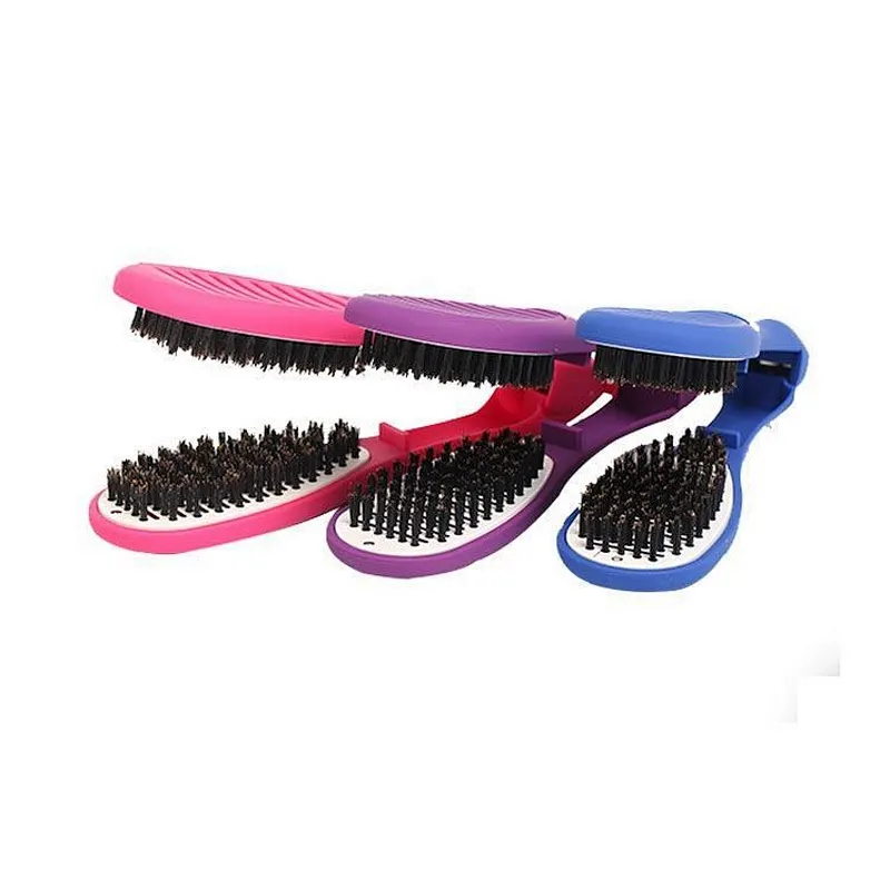 Colorful factory professional lcd hair comb