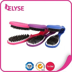 Colorful factory professional cordless hair straightener with comb
