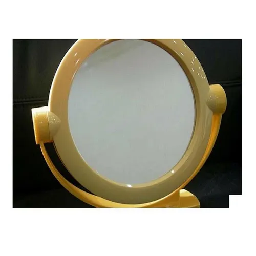 Plastic double-sided makeup desktop mirror