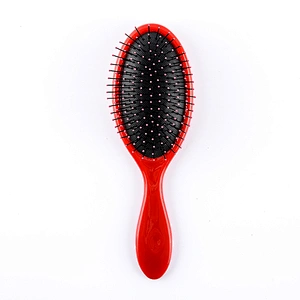 High quality popular fashionable wet plastic detangling hair brush