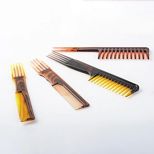 High quality wholesale plastic teasing comb for hair
