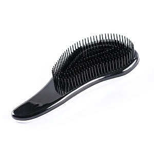 New fashion ABS Anti-static air soft bristle rose gold detangling hair brush