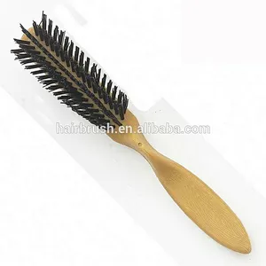 Professional salon comb,plastic hard bristle hair brush