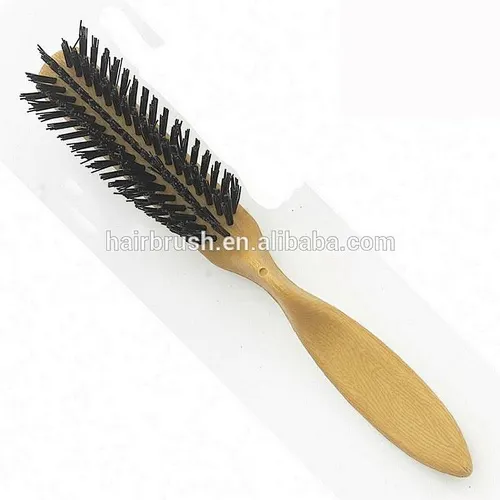 Professional salon comb,plastic hard bristle hair brush