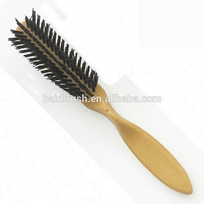 Professional salon comb,plastic hard bristle hair brush